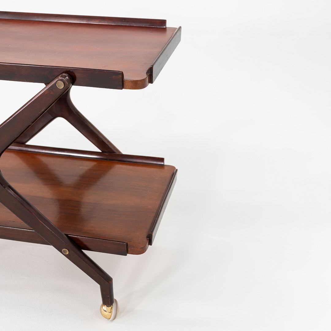 Teak Bar Cart