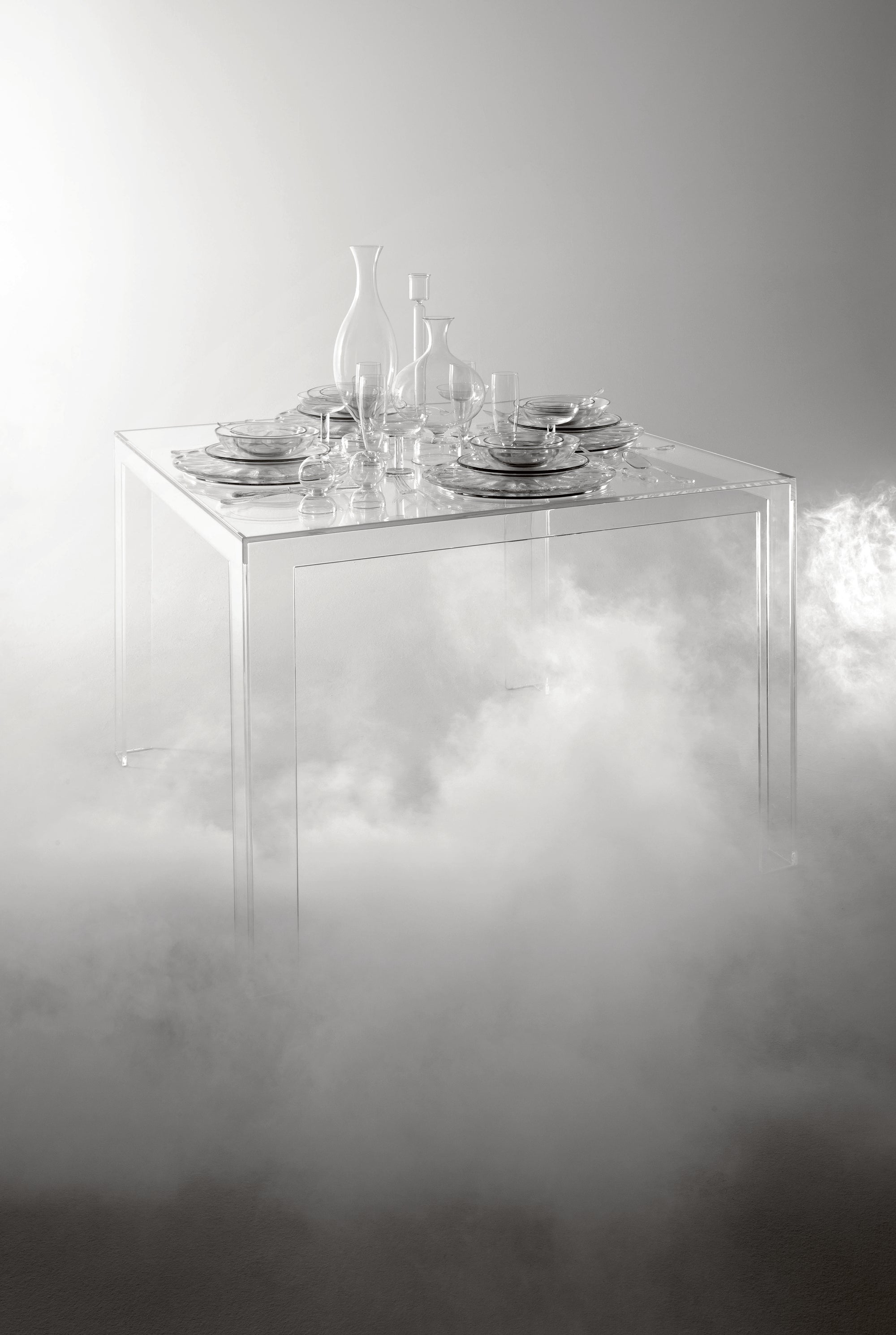 Invisible Dining Table
