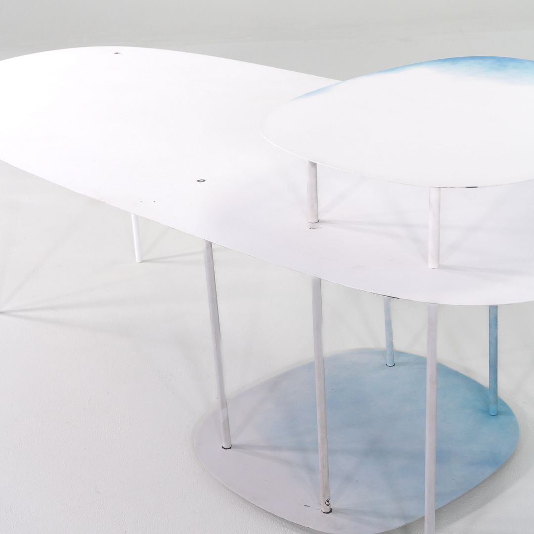 Watercolour 02 Tiered Table, 1 of 3