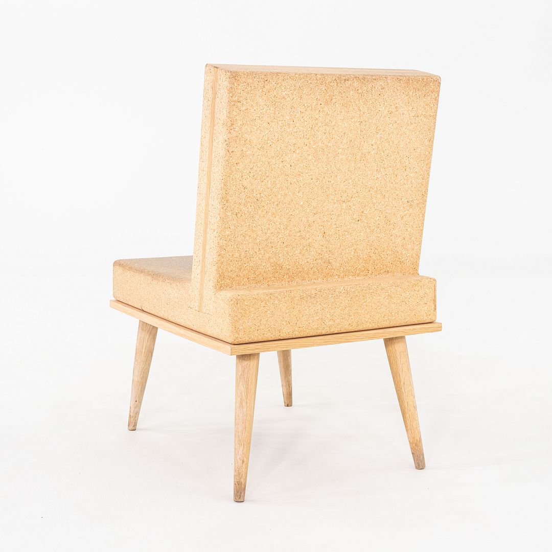 Cork and Oak Lounge Chair