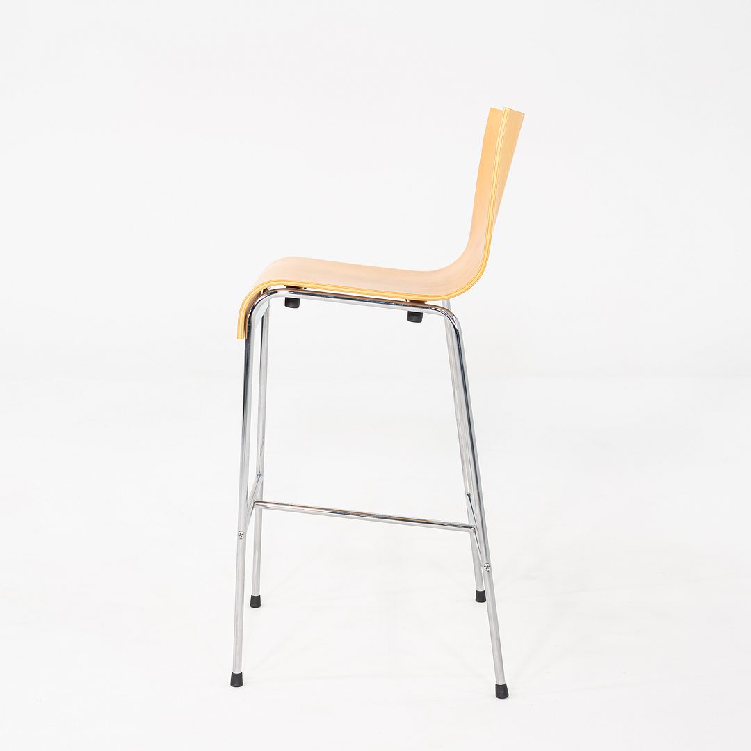 Compasso d'Oro Bentwood Counter Stool