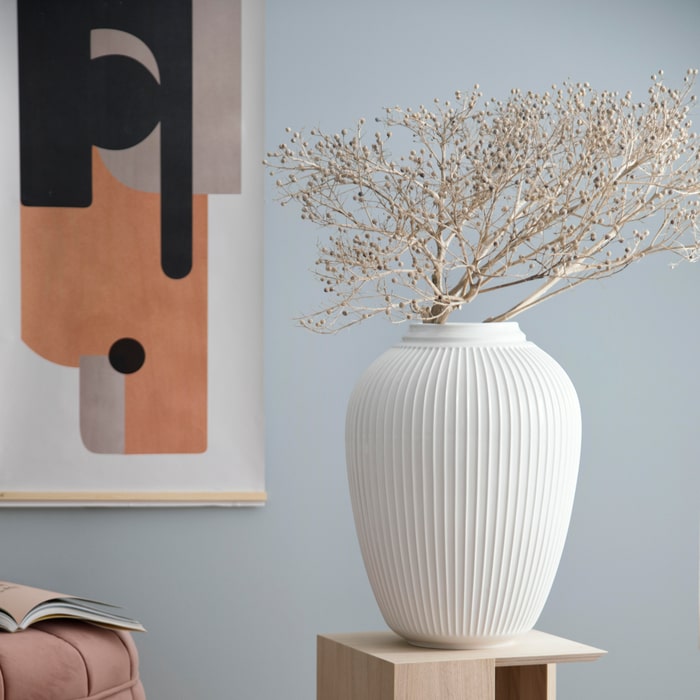 Hammershøi Floor Vase — White