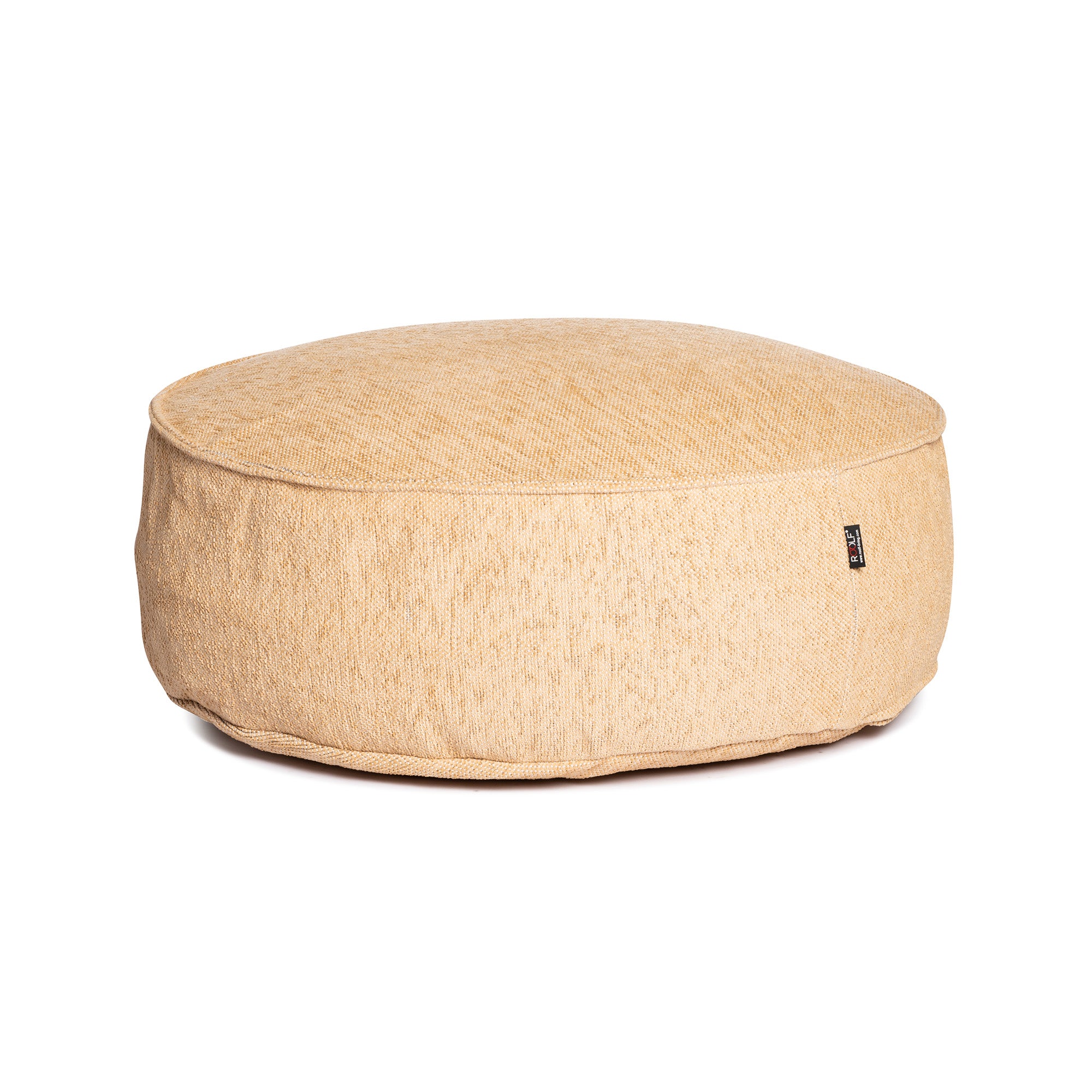 Silky Round Pouf
