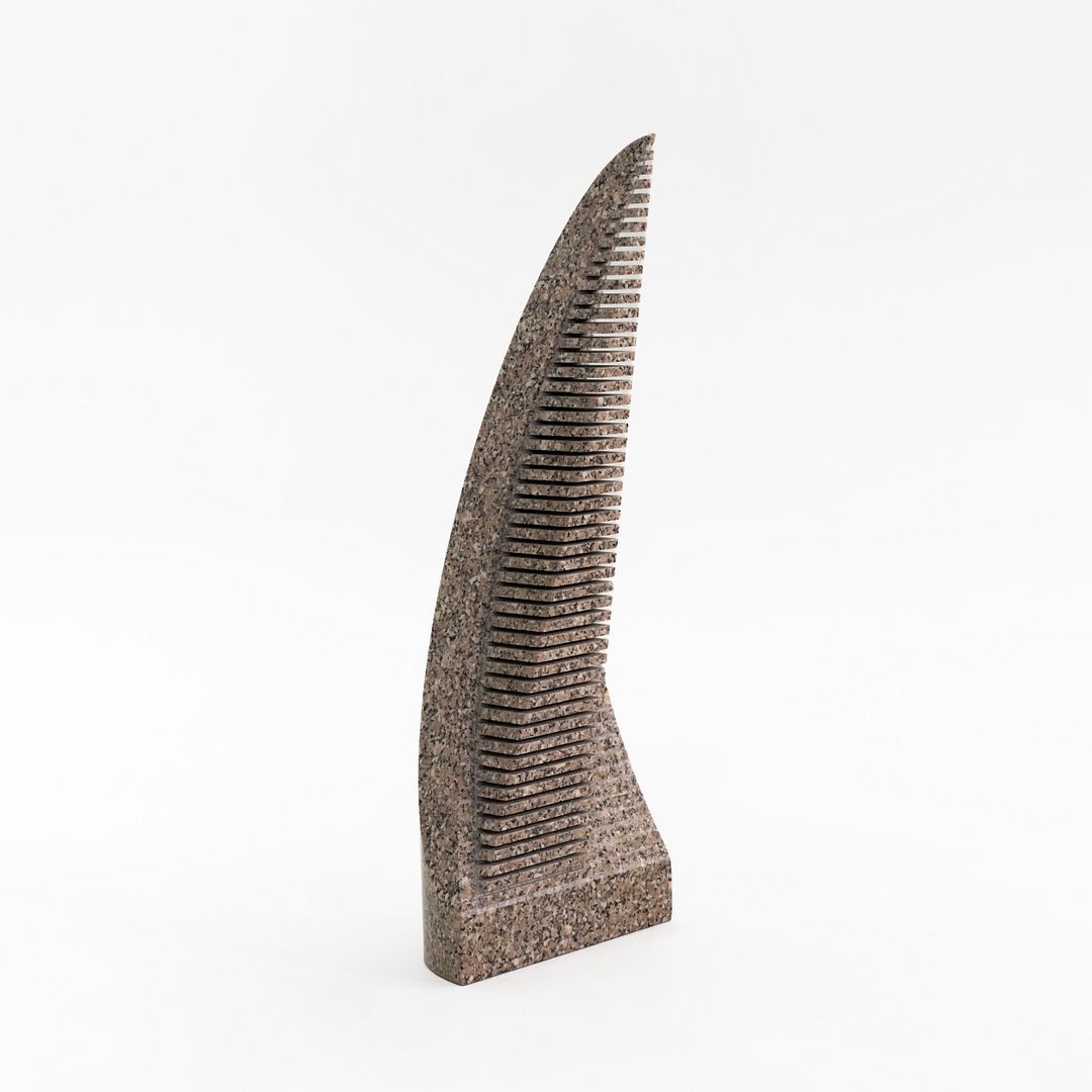 "Vanishing Edge Round" Sculpture