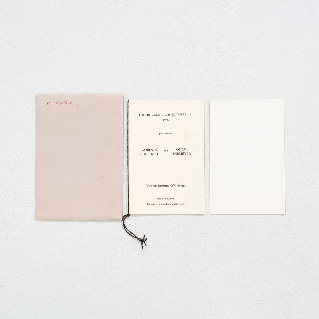 Pritzker Architecture Prize Program and Invitation
