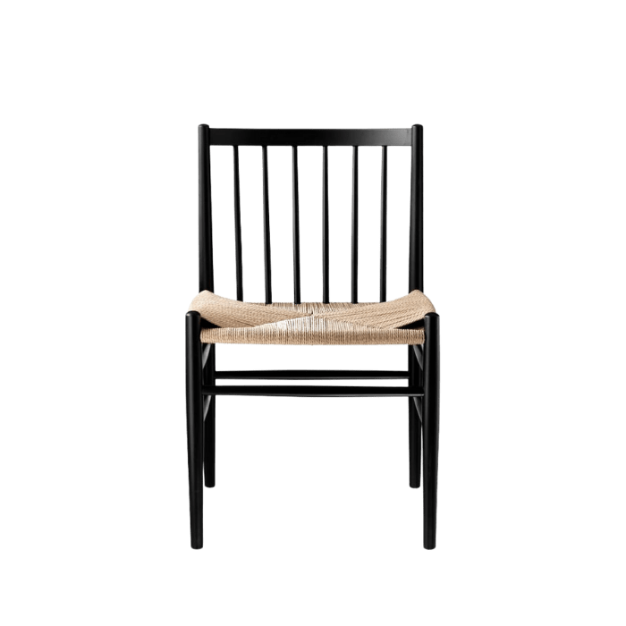 J80 Chair — Jet Black Painted Beech