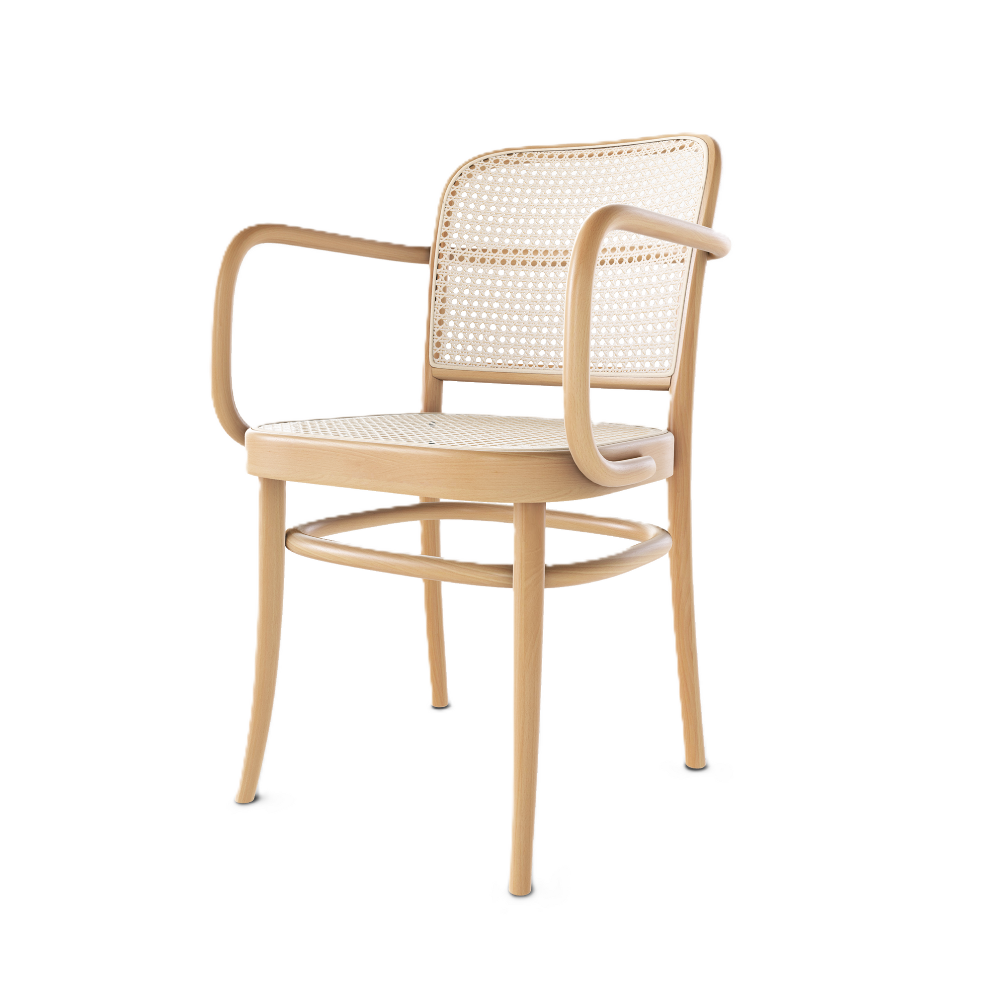 811 Armchair — Cane Back and Seat