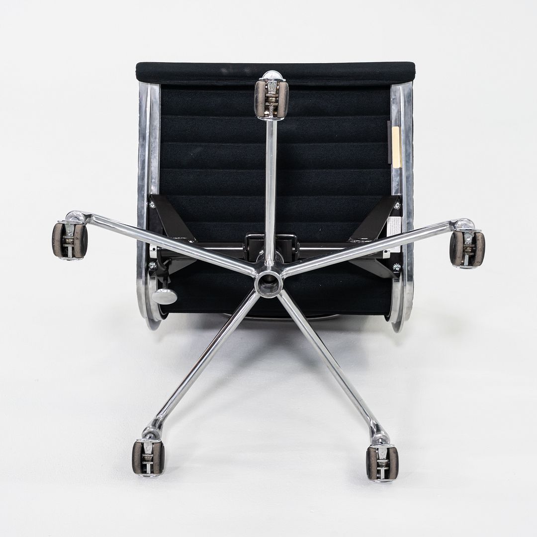 Aluminum Group Management Armless Desk Chair