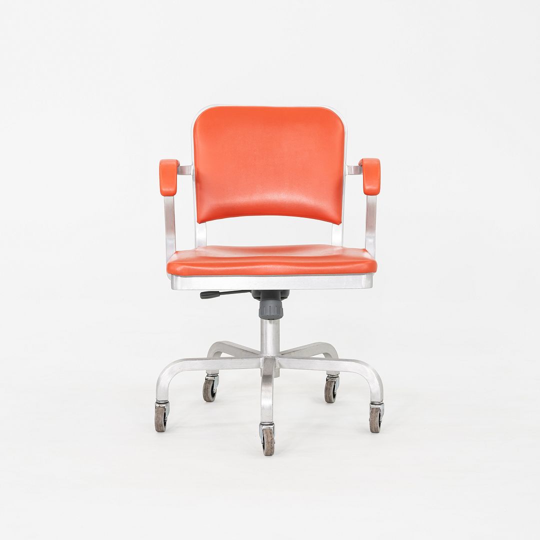 Navy Officer Swivel Armchair