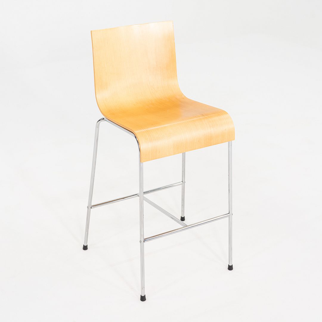 Compasso d'Oro Bentwood Counter Stool