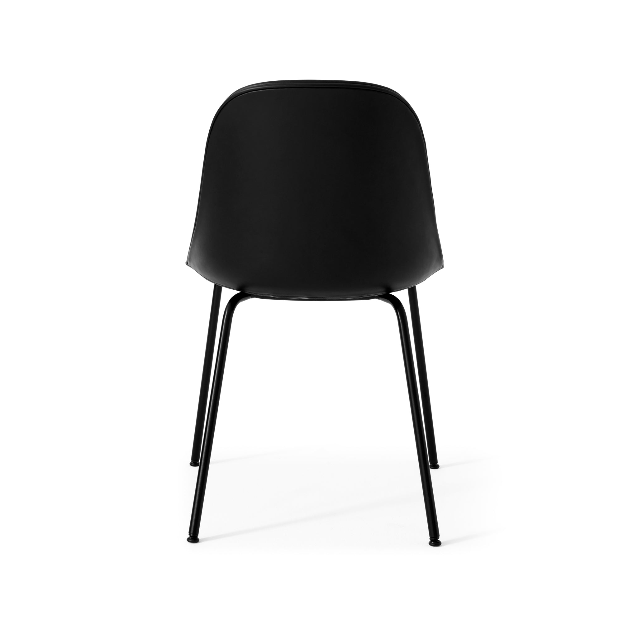 Harbour Dining Chair — Upholstered Shell — Steel Base