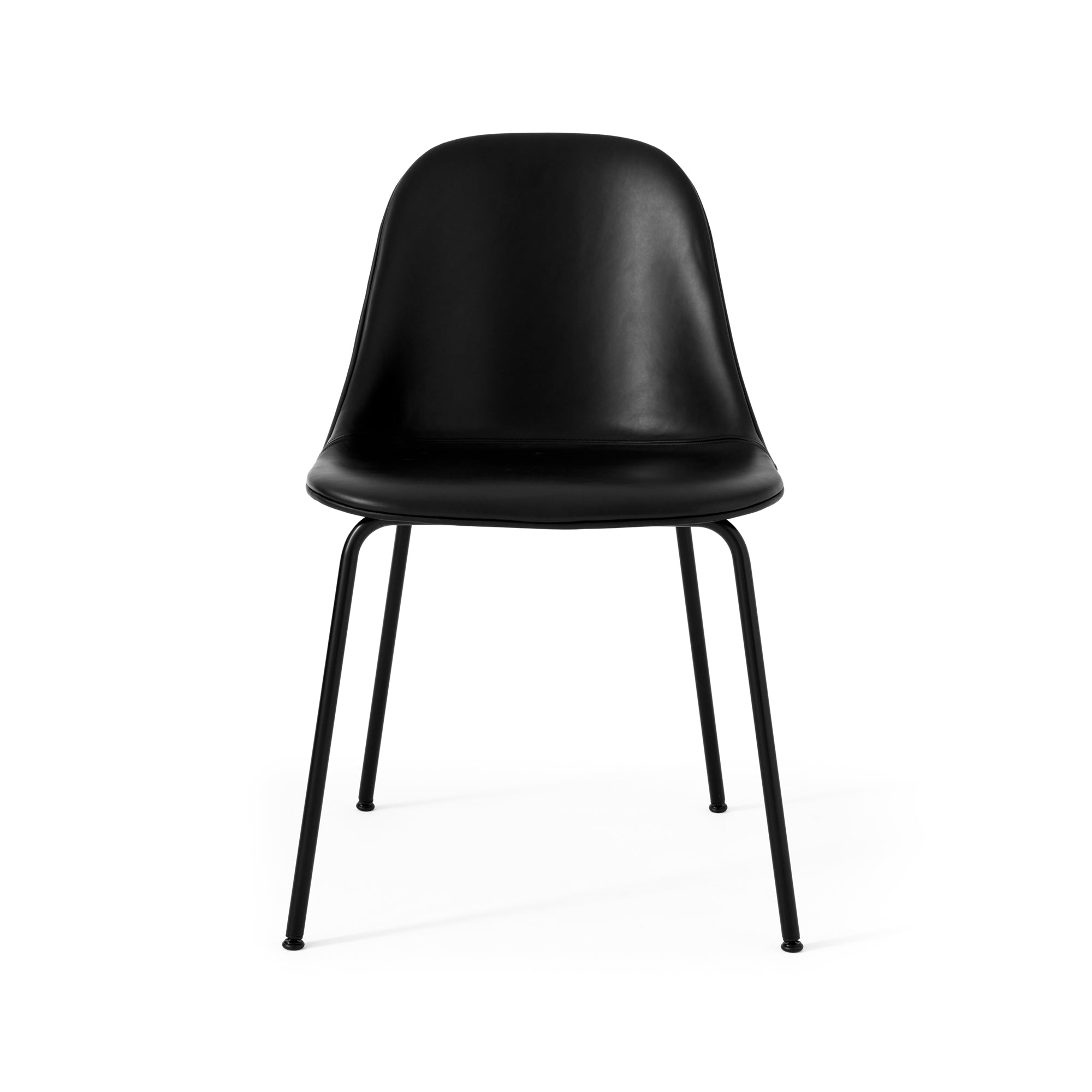 Harbour Dining Chair — Upholstered Shell — Steel Base