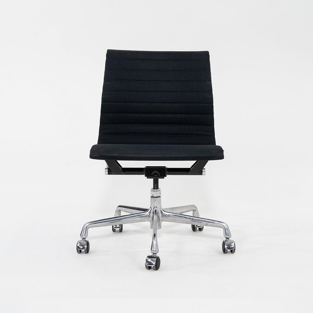 Aluminum Group Management Armless Desk Chair