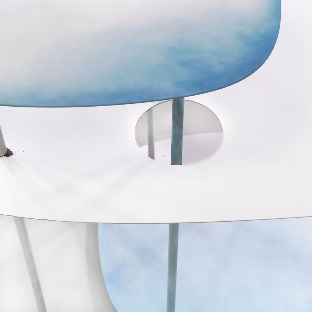 Watercolour 02 Tiered Table, 1 of 3
