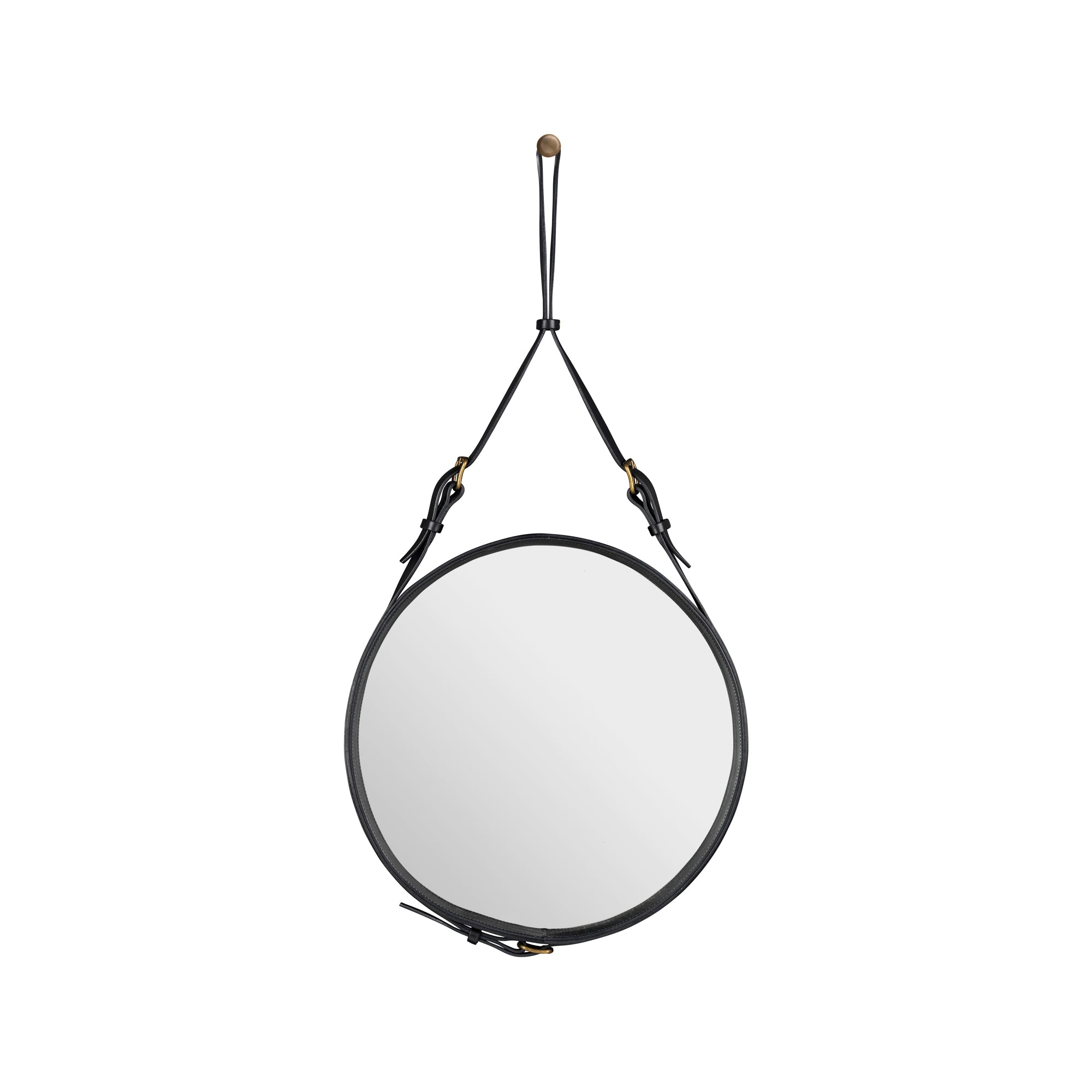 Adnet Wall Mirror — Round and Rectangle