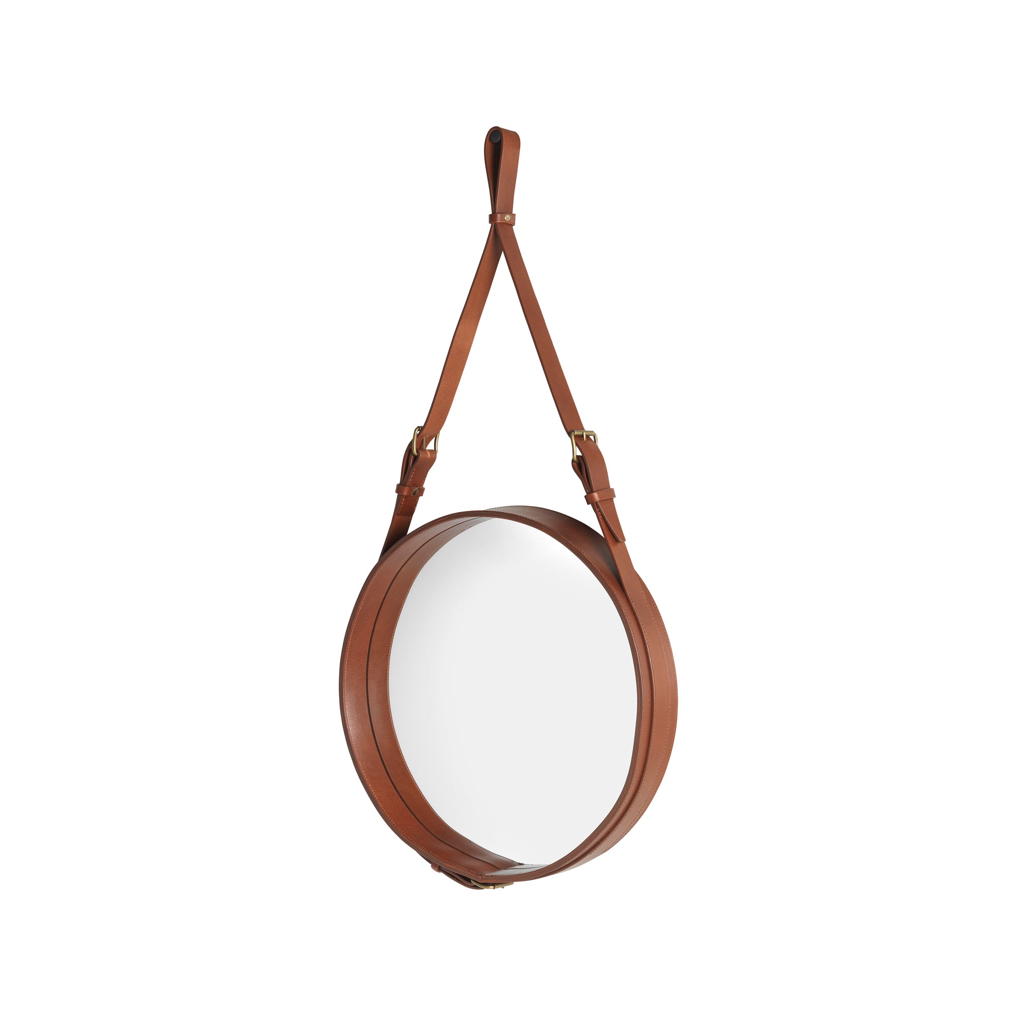 Adnet Wall Mirror — Round and Rectangle