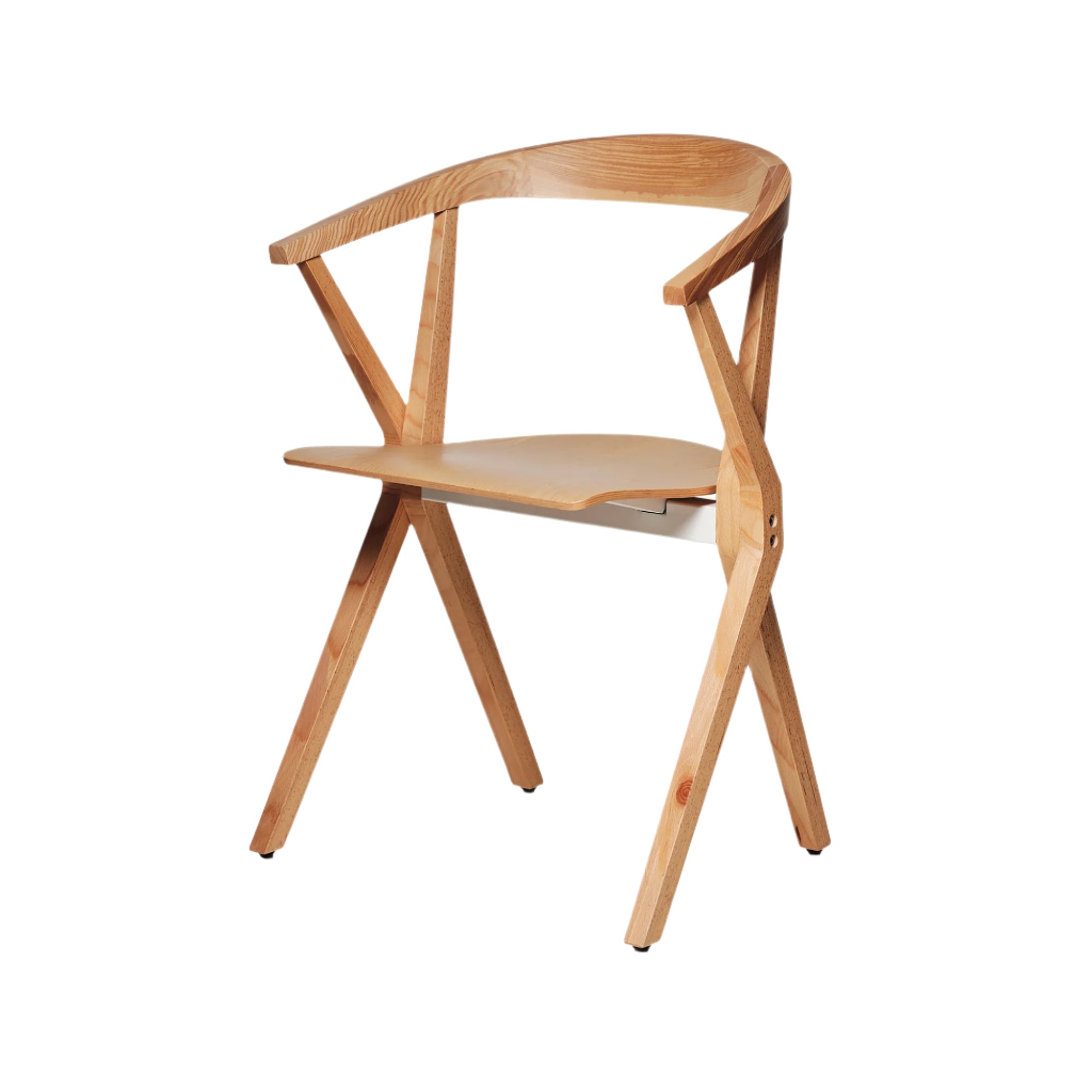Chair B — Wood Seat