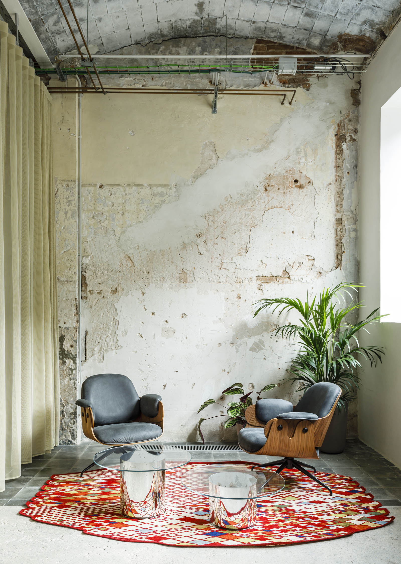 Low Lounger Armchair