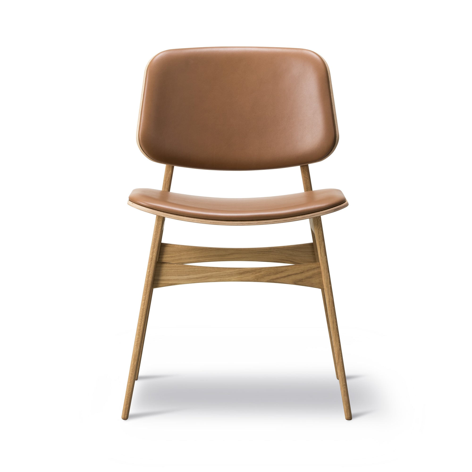 Søborg Chair — Wood Frame — Seat and Back Upholstered