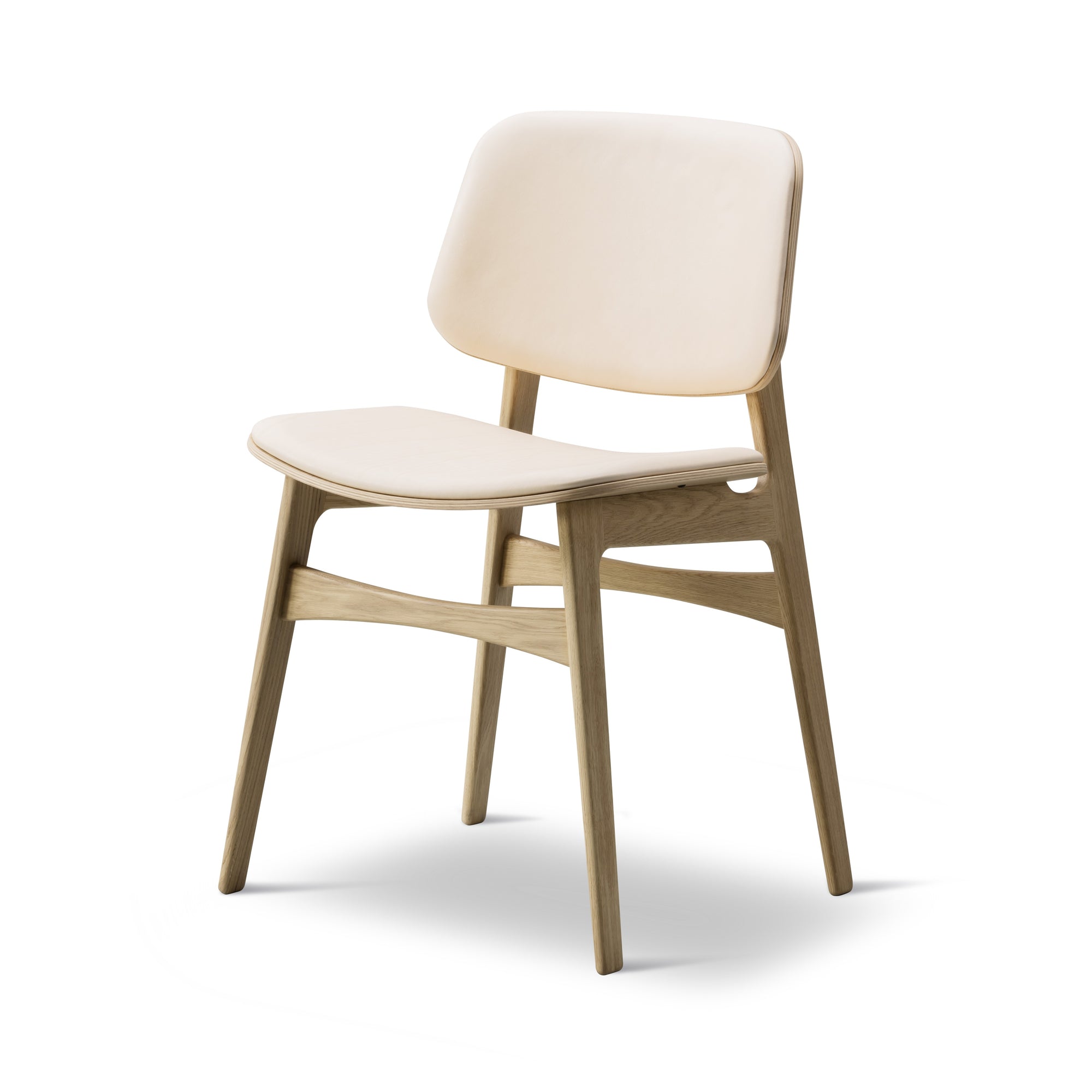 Søborg Chair — Wood Frame — Seat and Back Upholstered