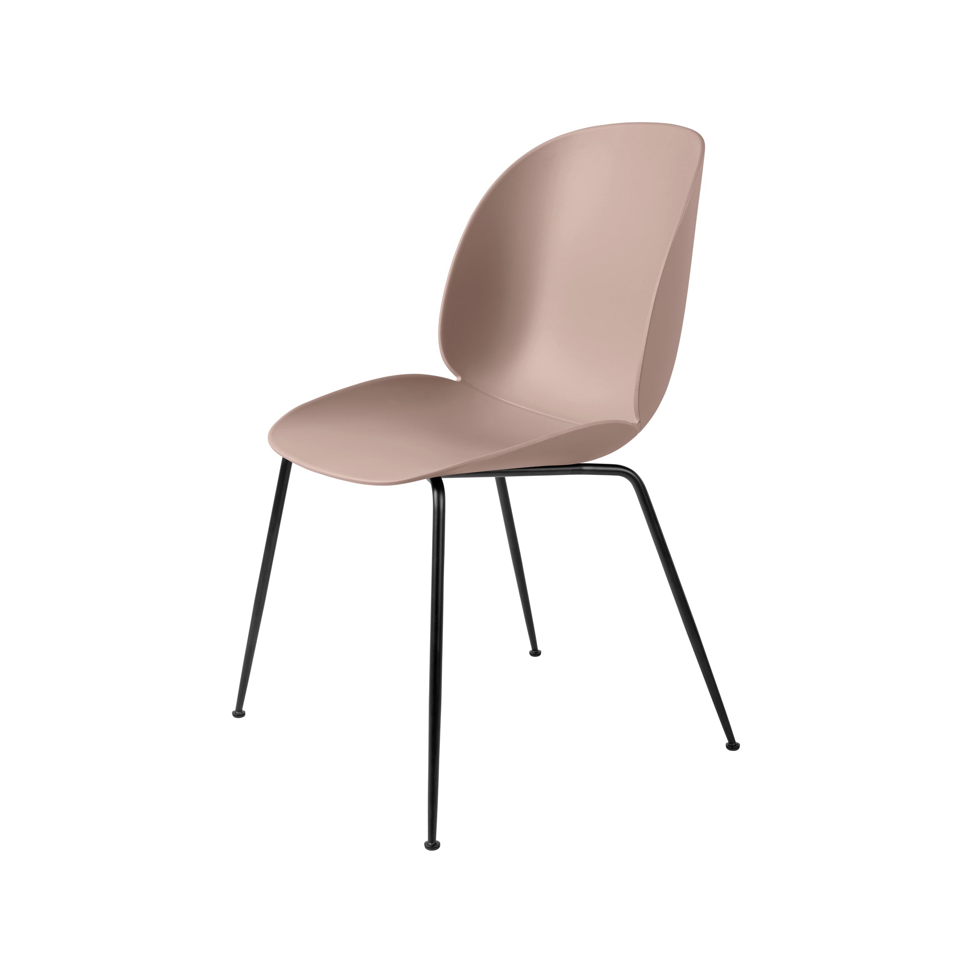 Beetle Dining Chair — Un-upholstered with Conic Base