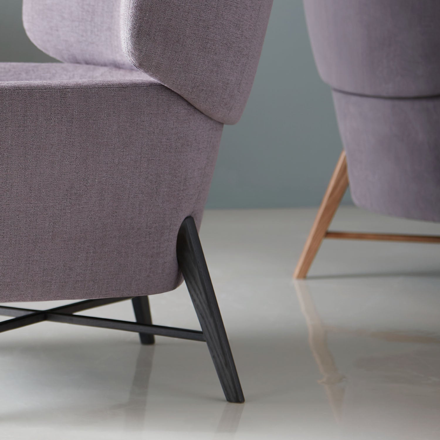Belmont Lounge Chair — Wood