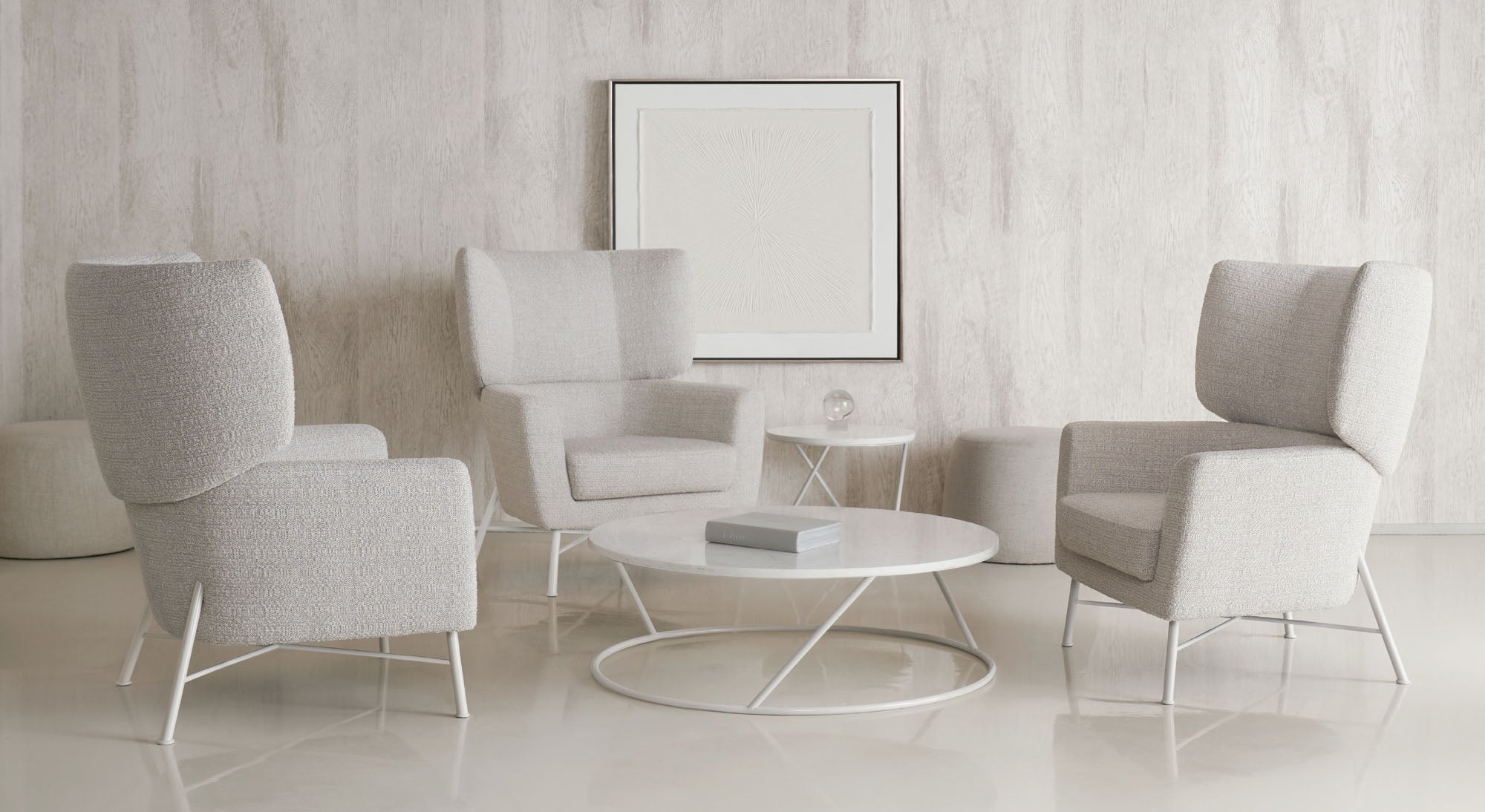 Belmont Lounge Chair — Metal