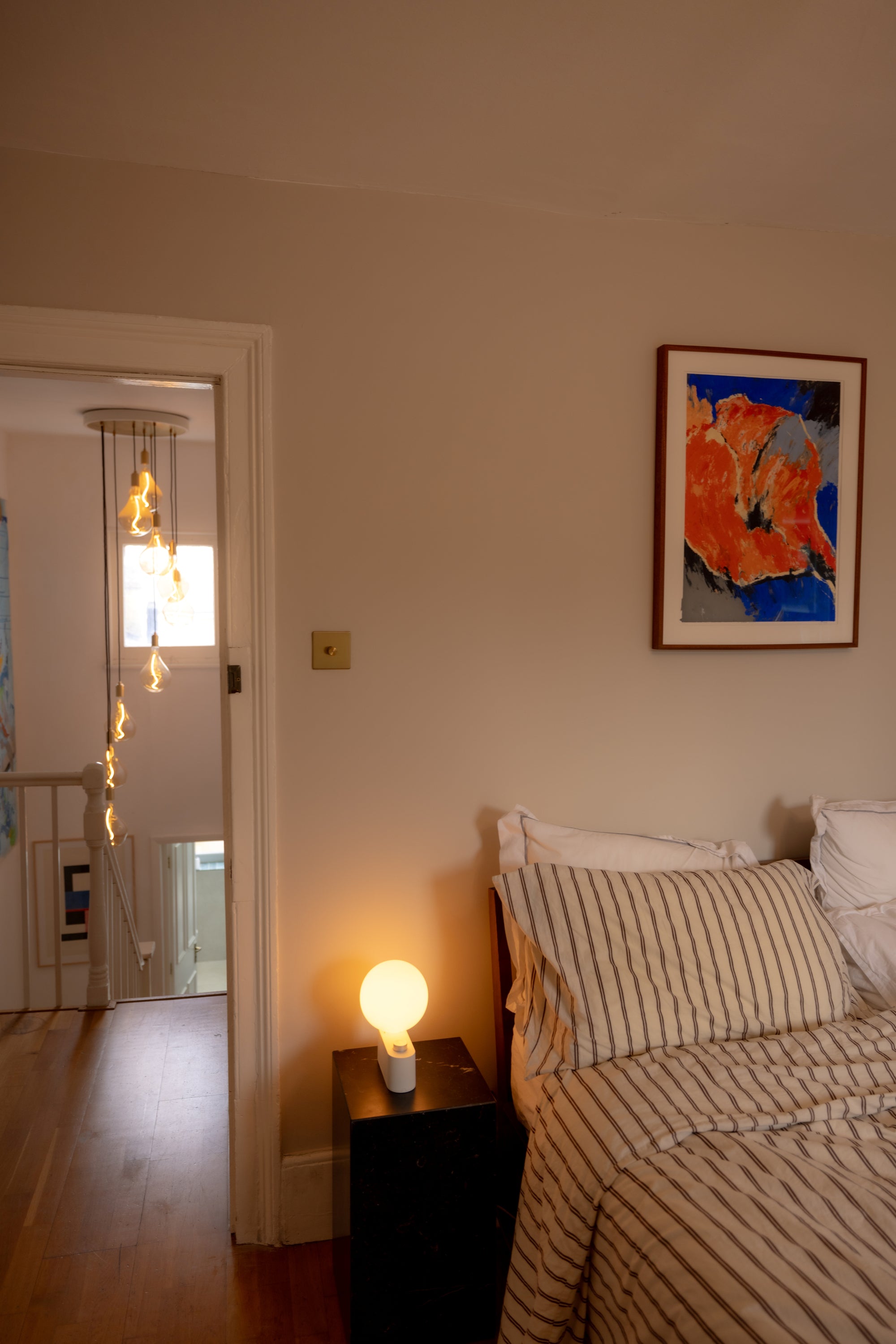 Alumina Table and Wall Lamp