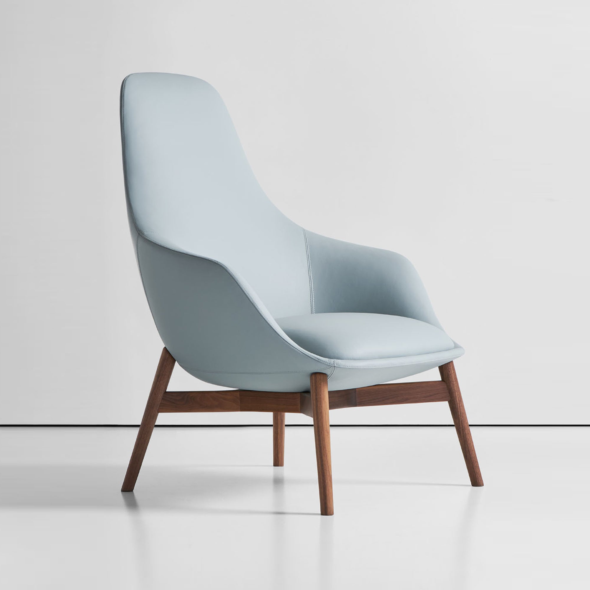 Canelle Lounge Chair — Wood Base