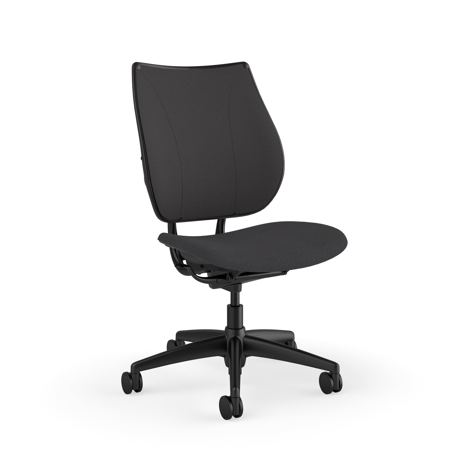 Liberty Task Chair With Upholstered Back — Armless