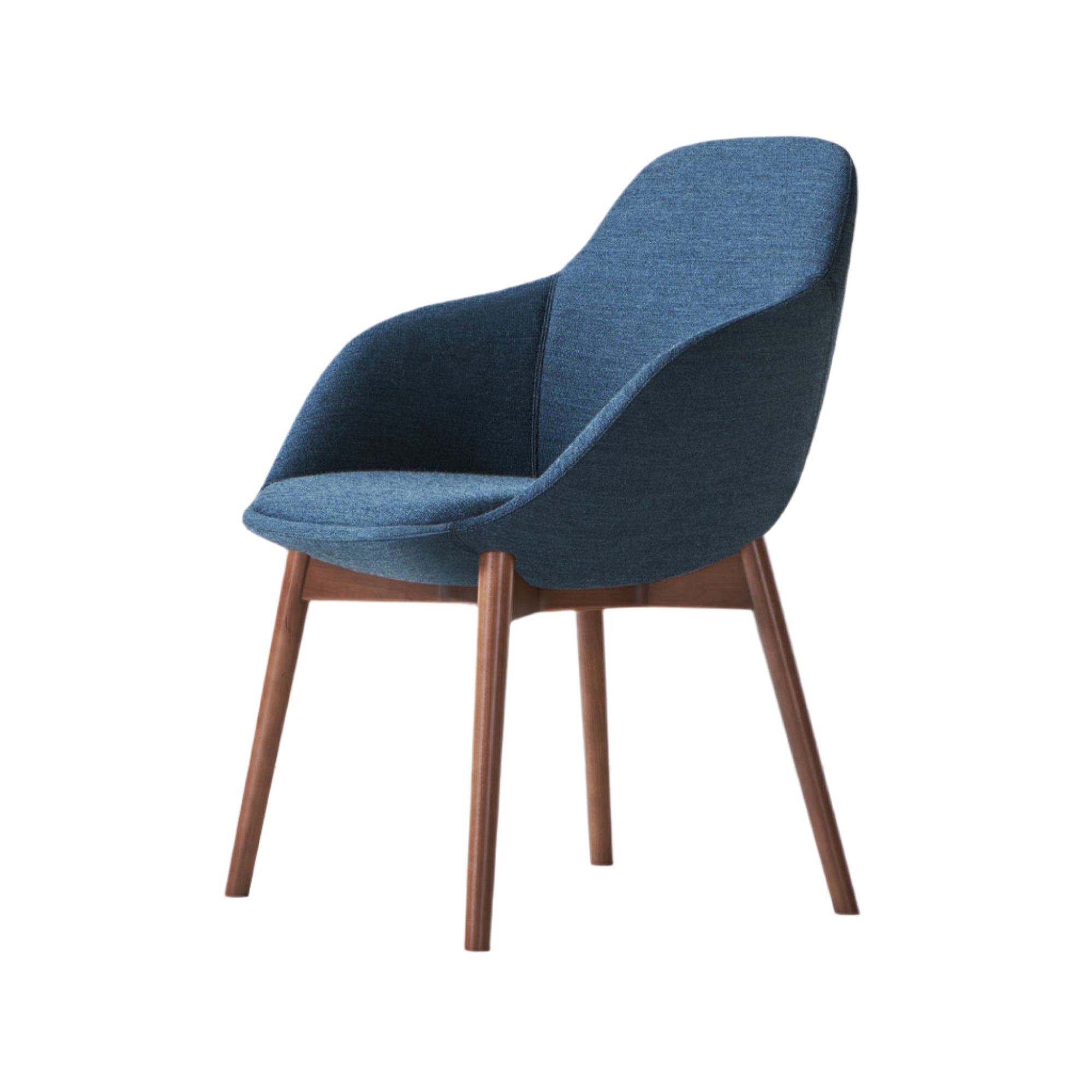 Chantal Dining Chair — Wood Base