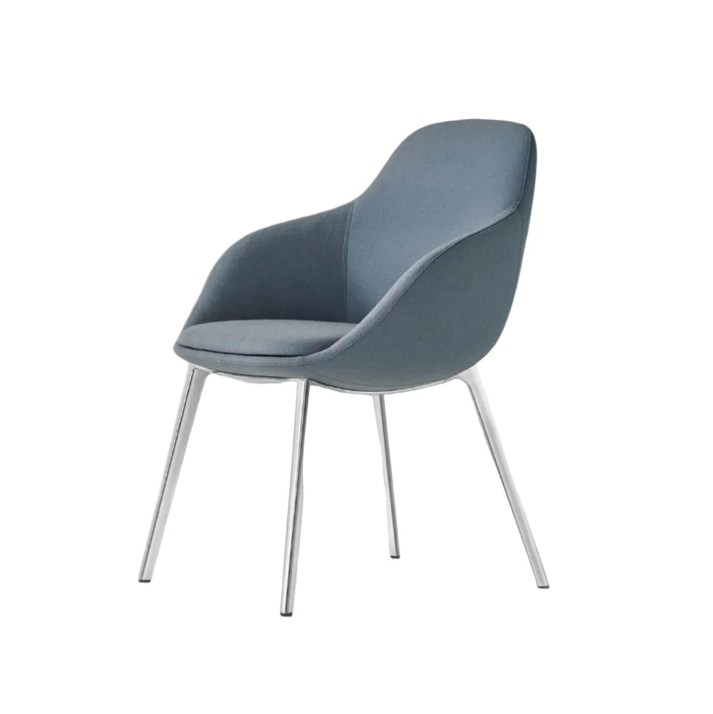 Chantal Dining Chair — Aluminum Base