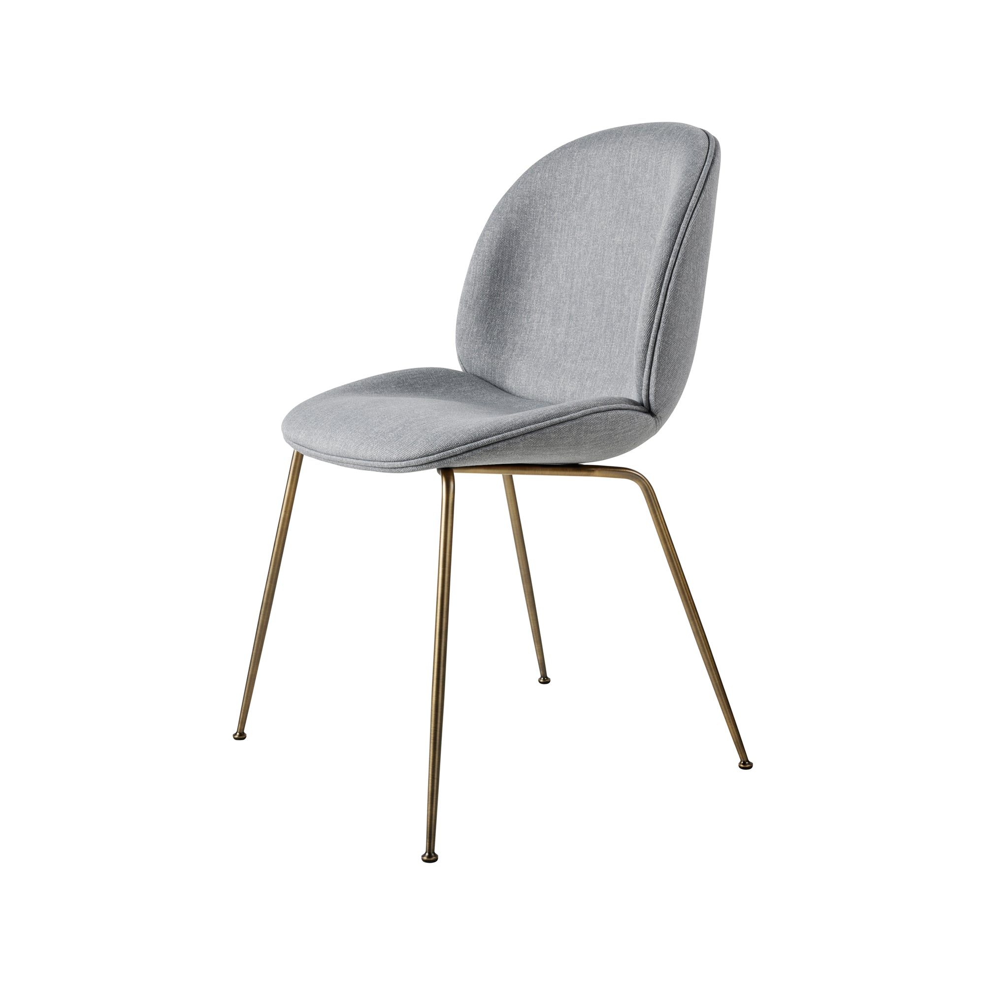 Beetle Dining Chair — Fully Upholstered with Conic Base