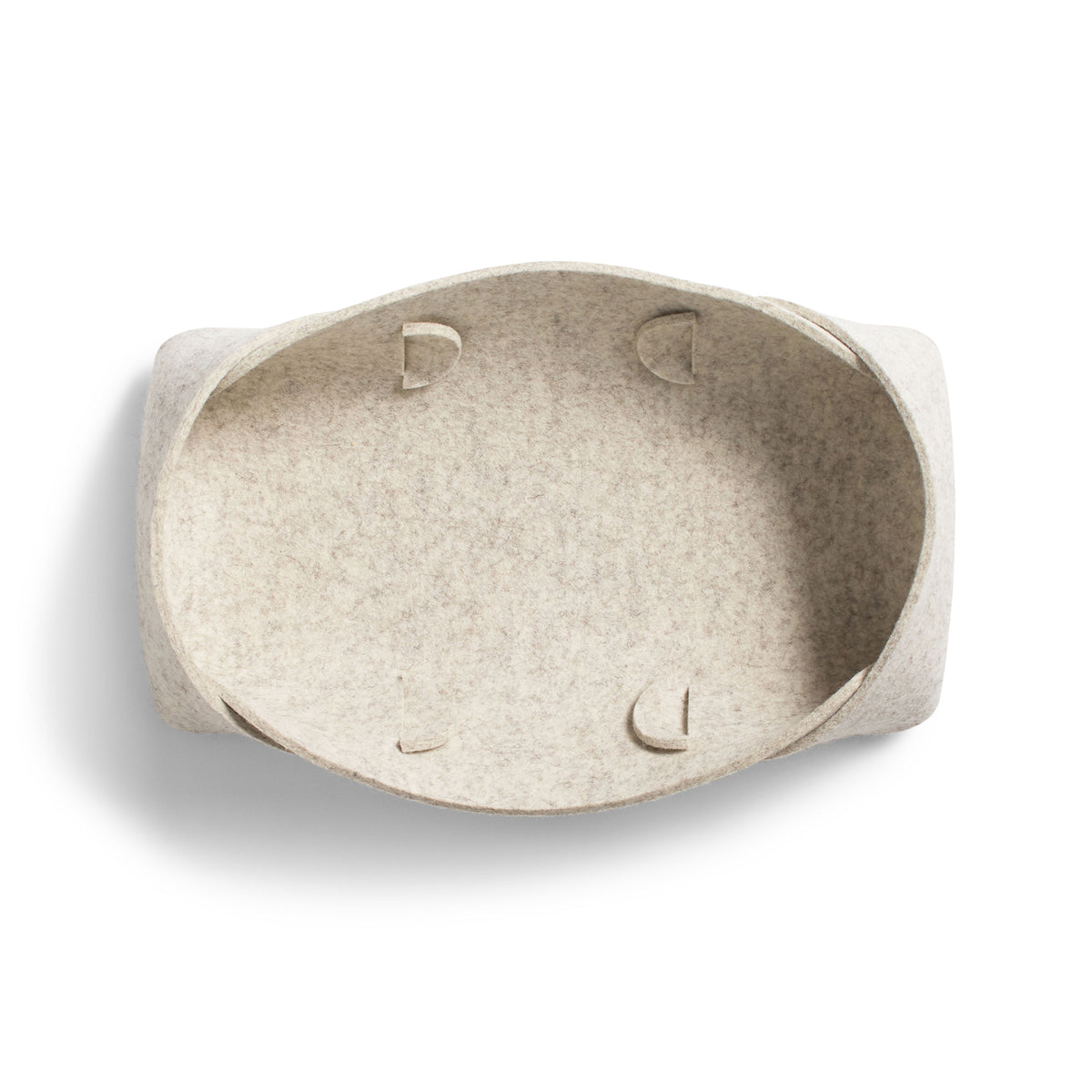 Double Tuck Felt Basket