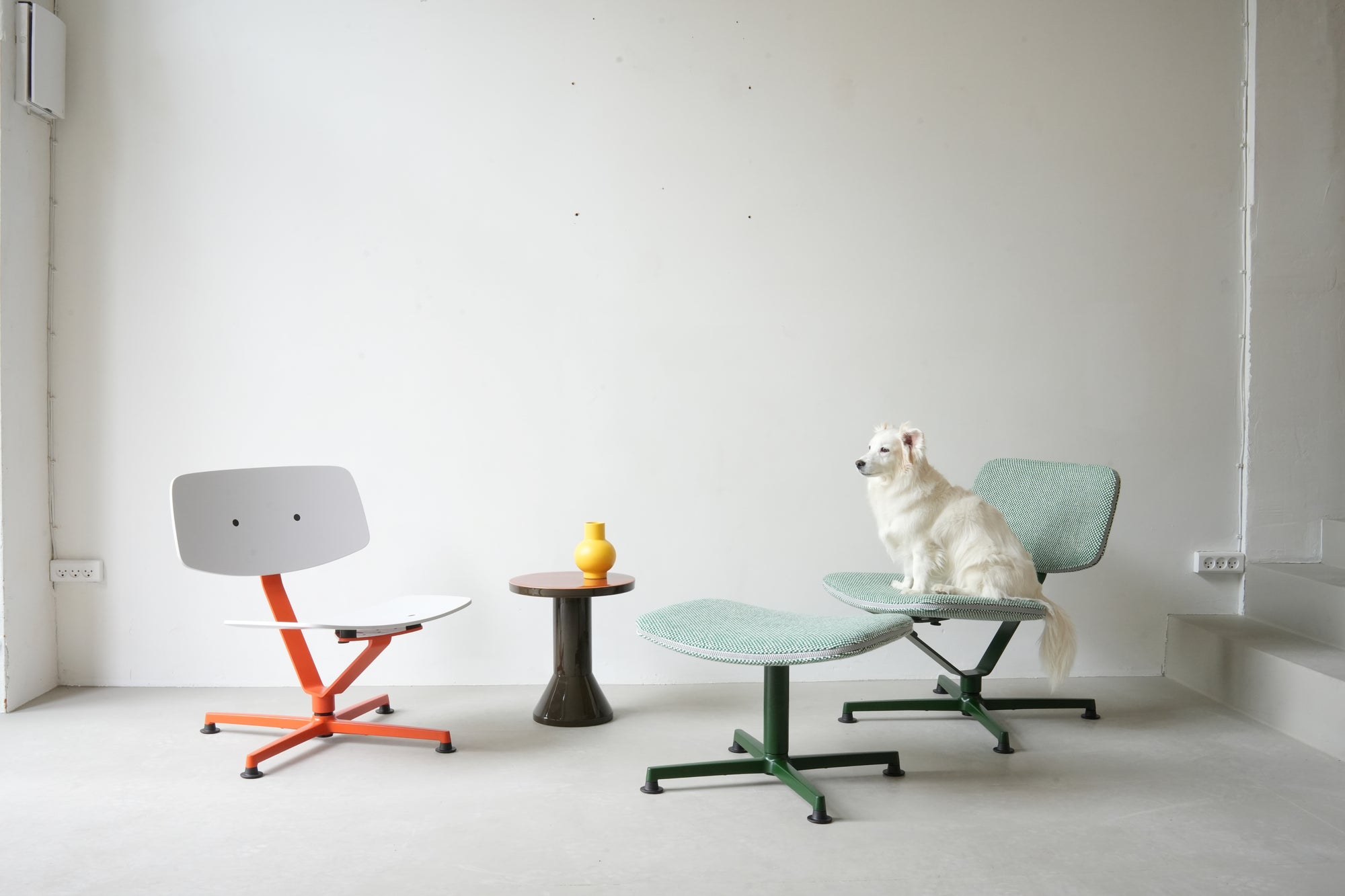 Arba Lounge Chair — Upholstered