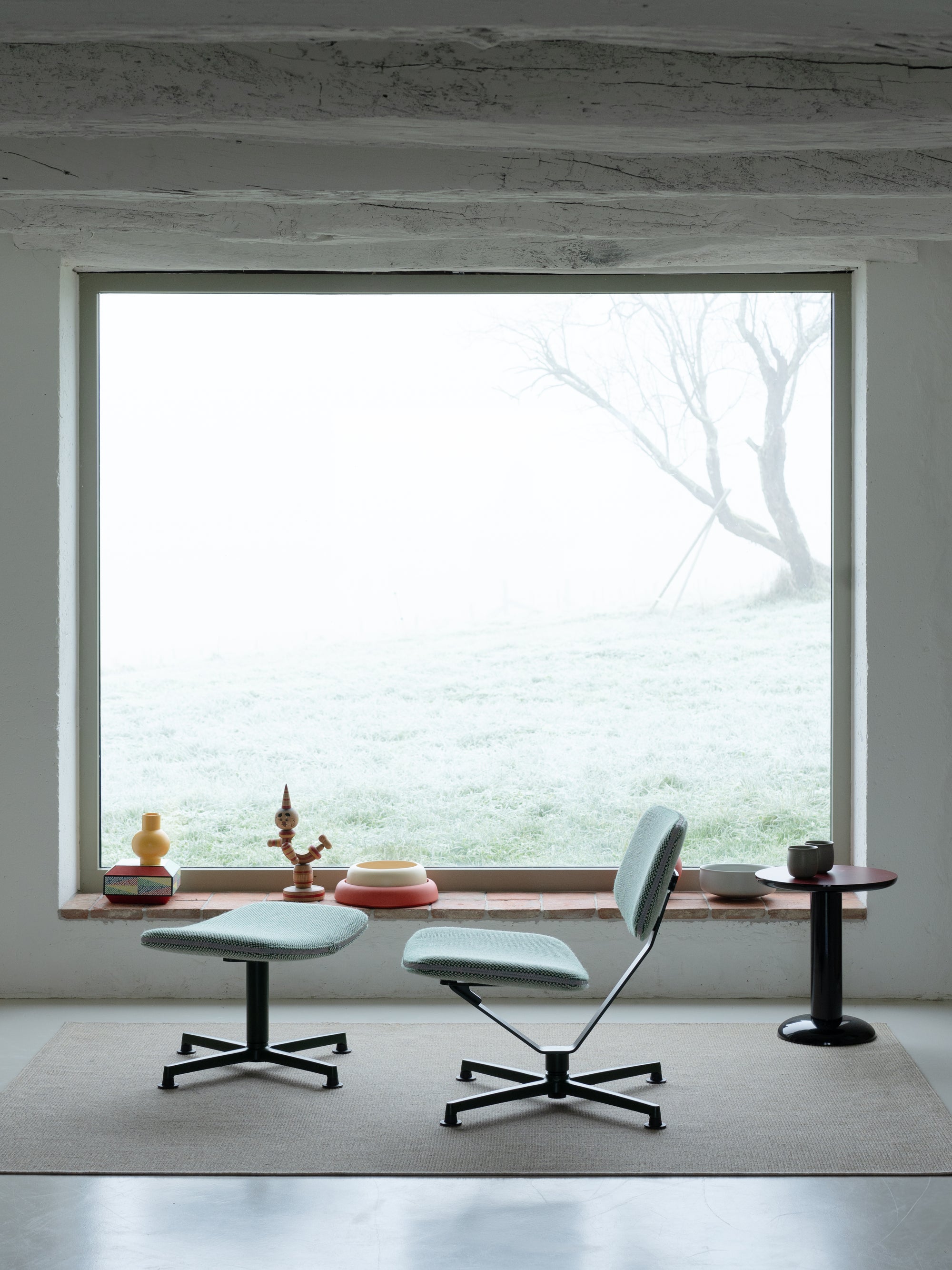 Arba Lounge Chair — Upholstered