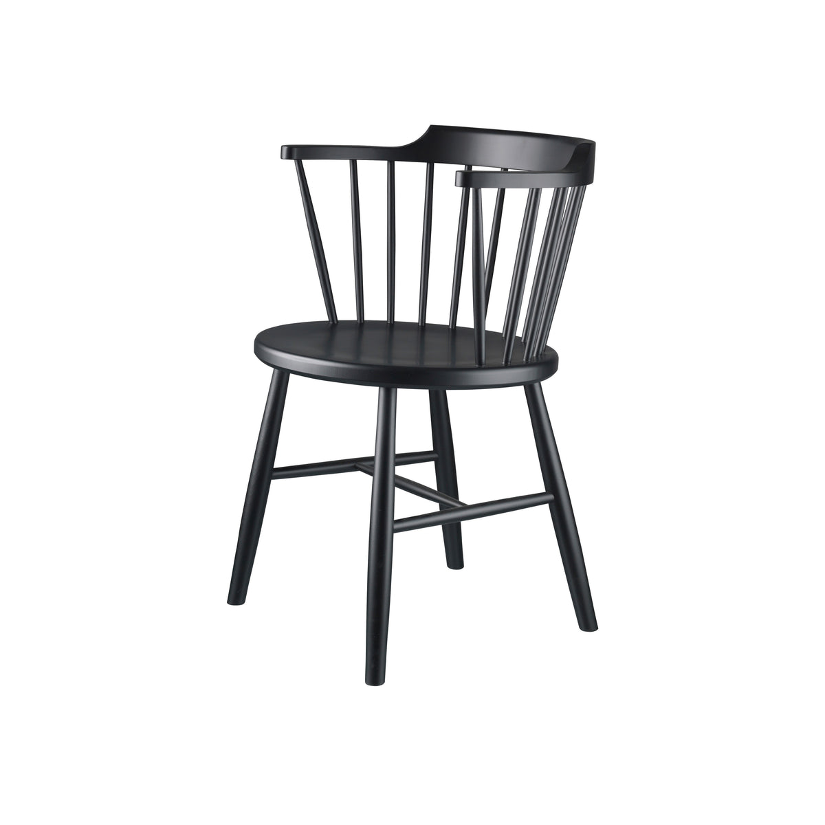 J18 Chair — Traffic Painted Black