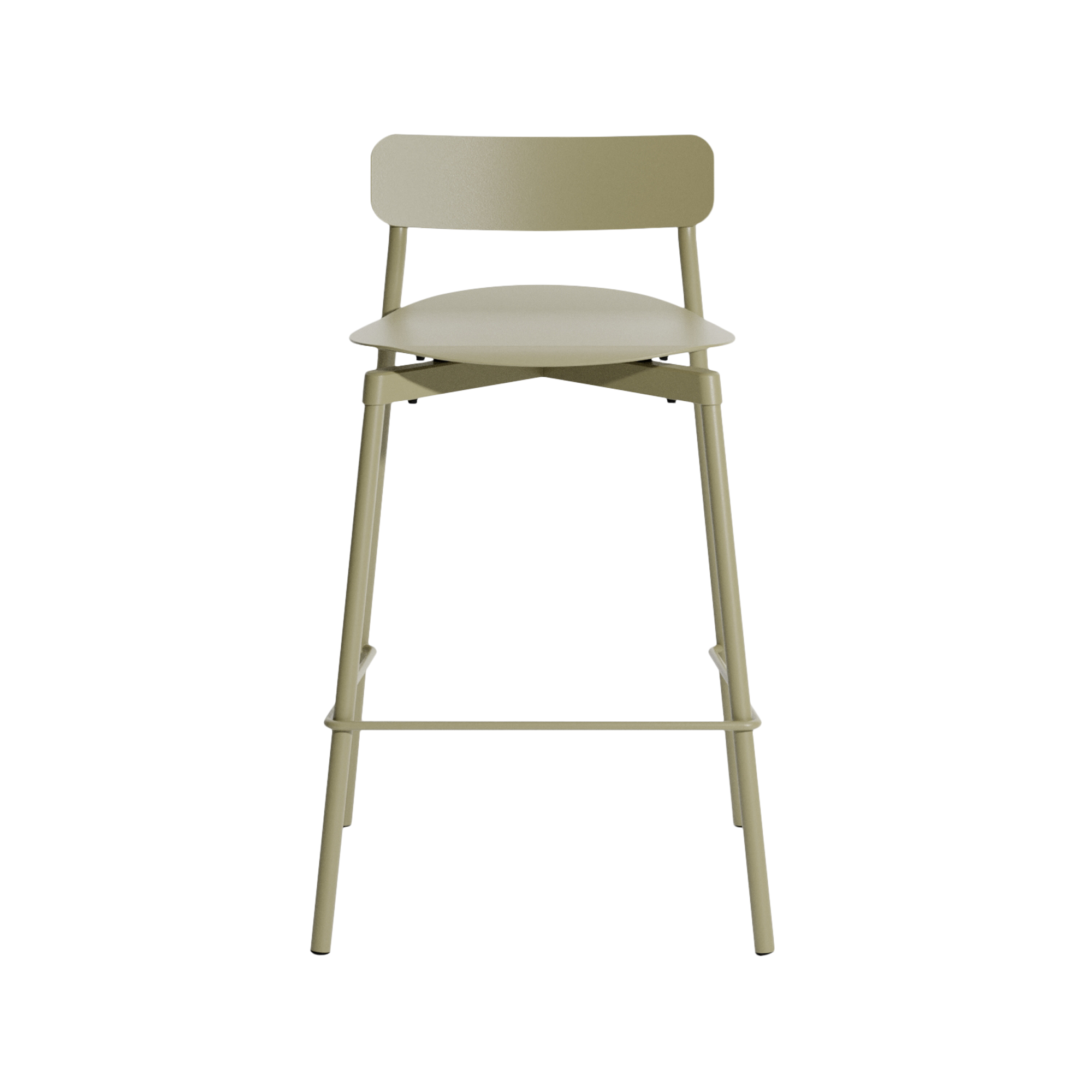 Fromme Bar Stool — Aluminum