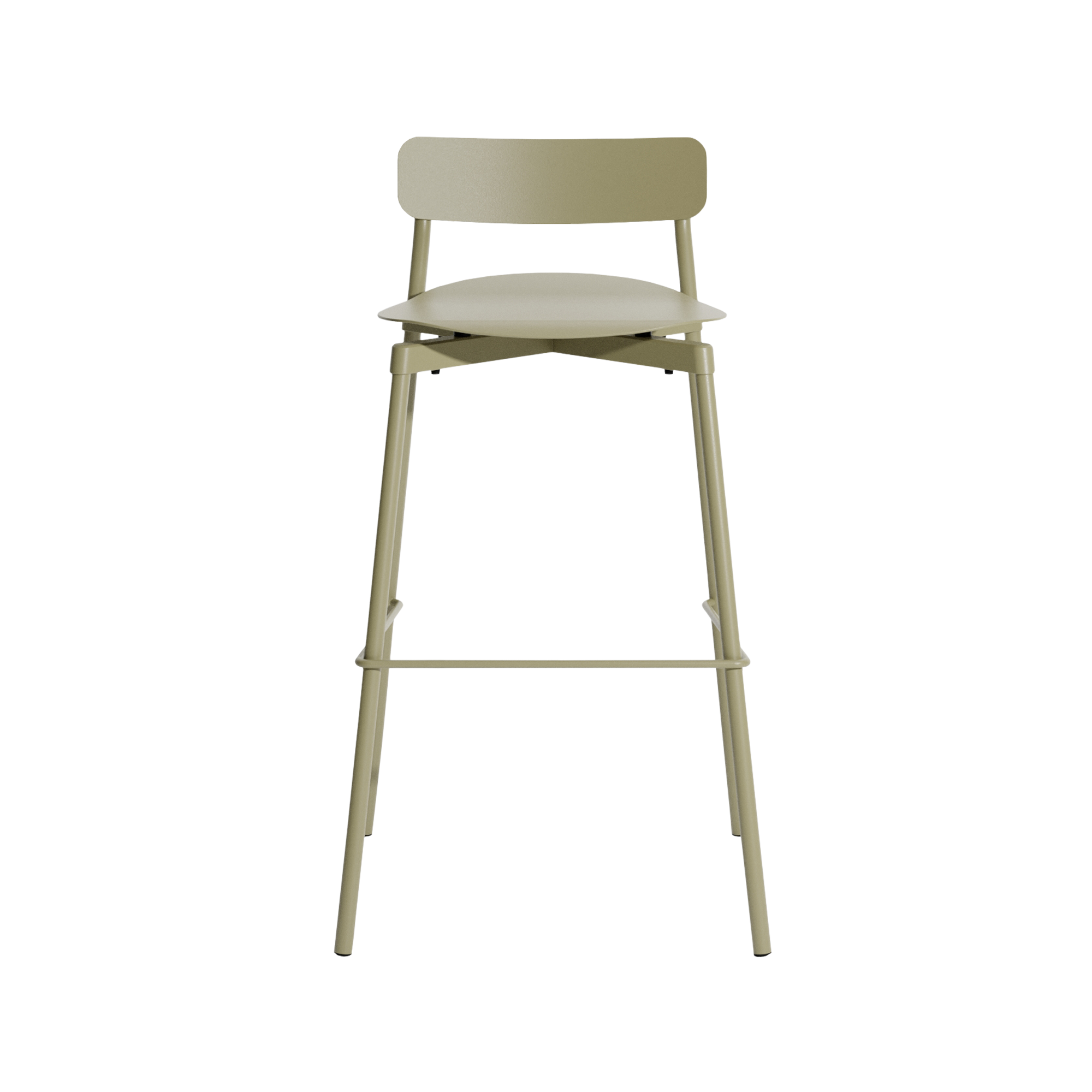 Fromme Bar Stool — Aluminum