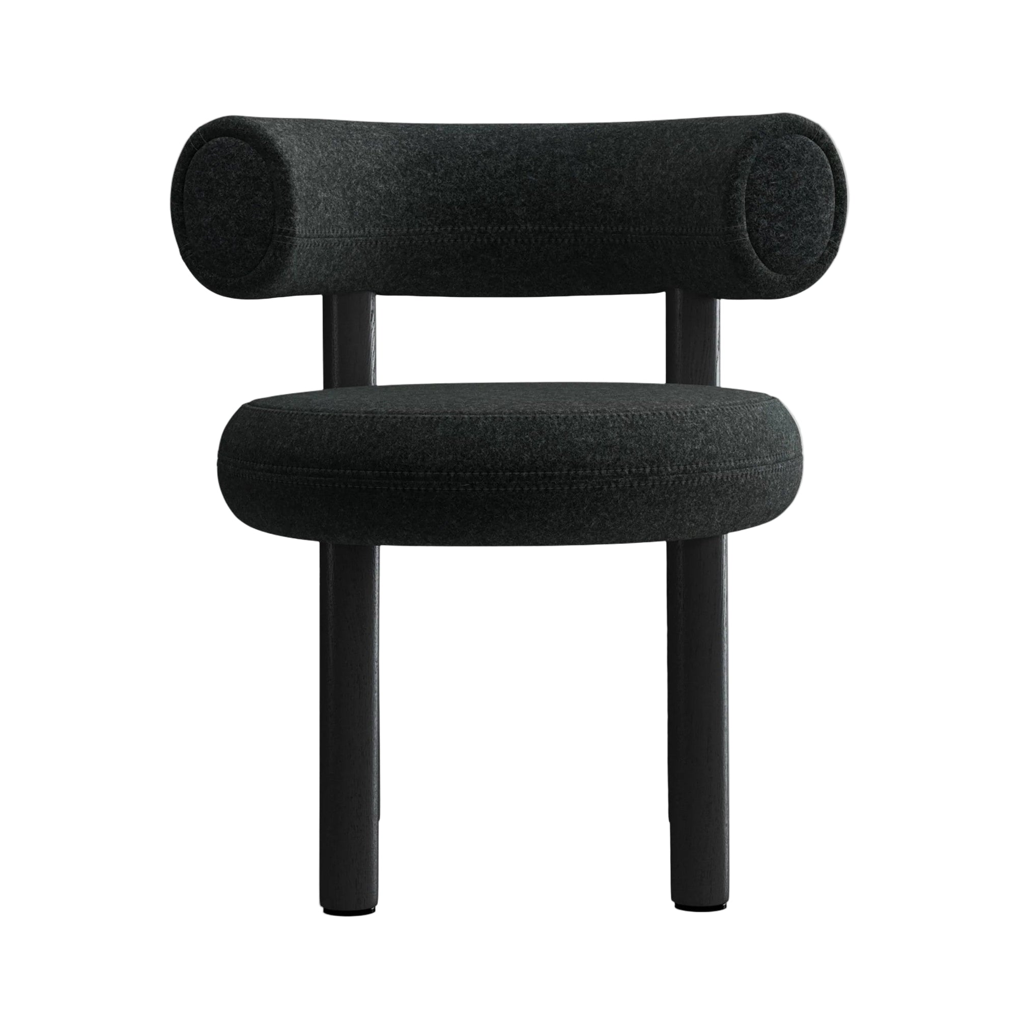 Fat Dining Chair — Wood