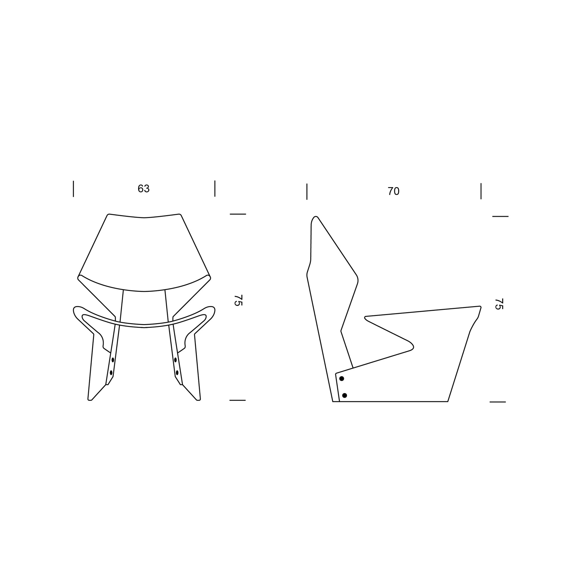 GJ Bow Chair