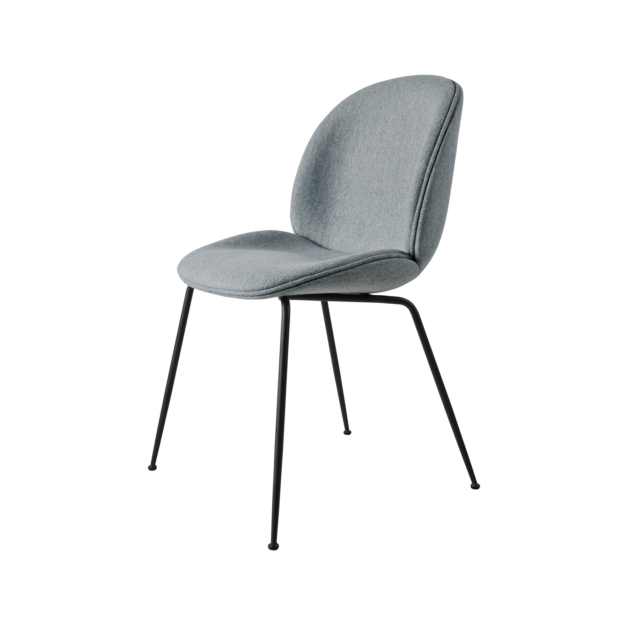 Beetle Dining Chair — Fully Upholstered with Conic Base