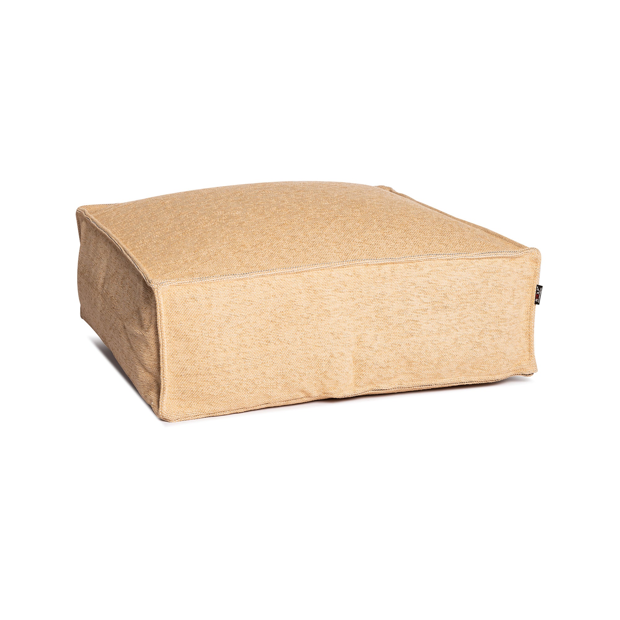 Silky Square Pouf