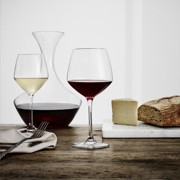 Perfection Burgundy Glass — Set of 6