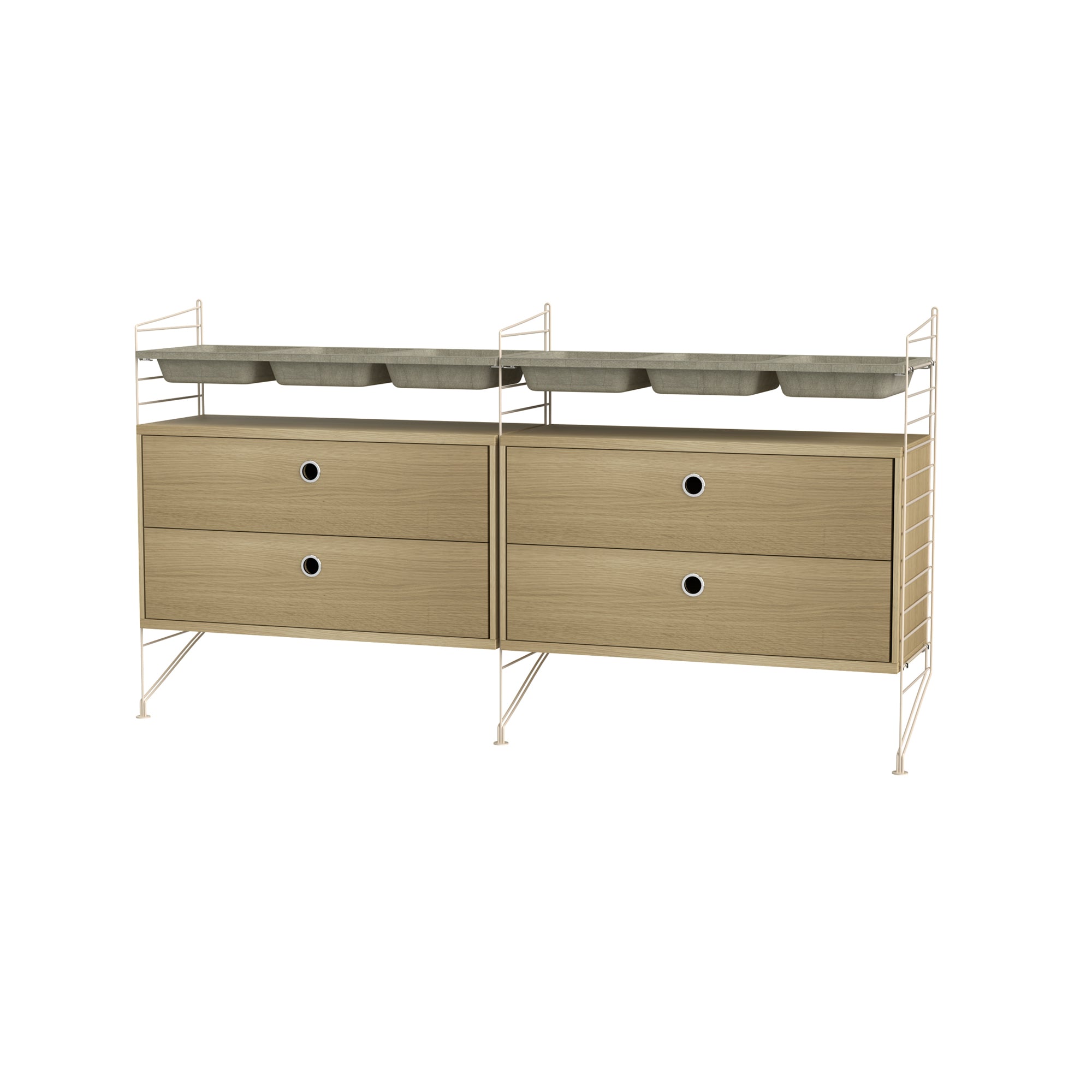 String System Shelving — Bedroom Bundle G