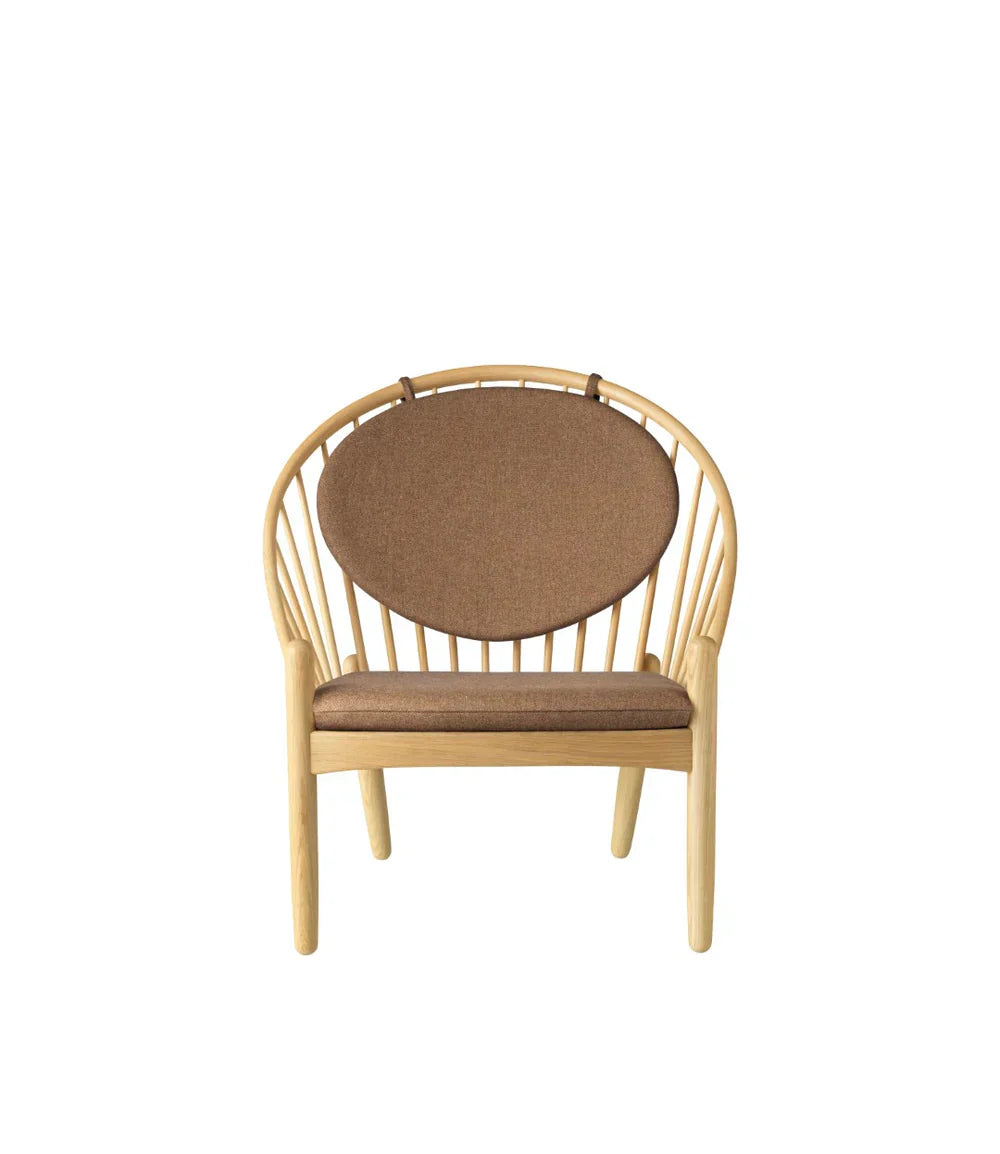 J166 Jørna Chair — Nature Lacquered Oak/Brown