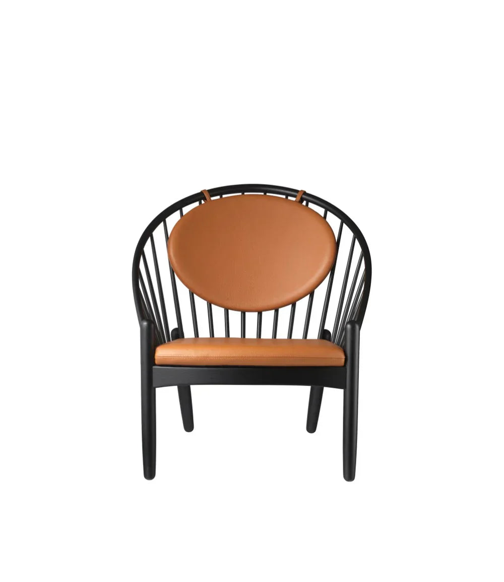 J166 Jørna Chair — Jet Black Oak/Cognac