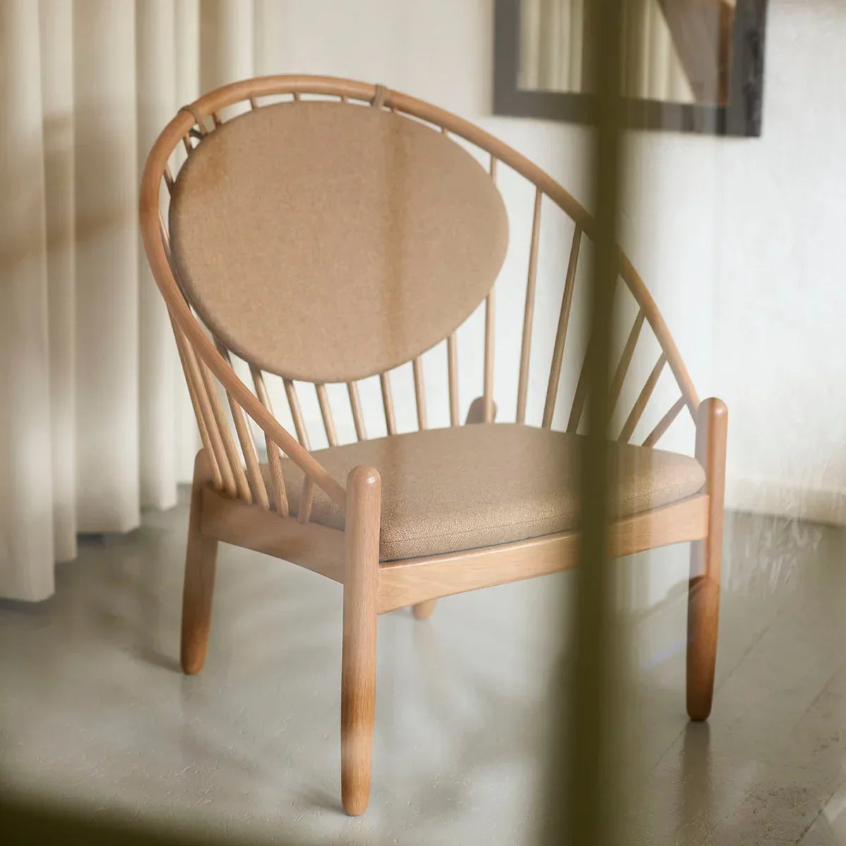 J166 Jørna Chair — Smoked Oiled Oak/Brown