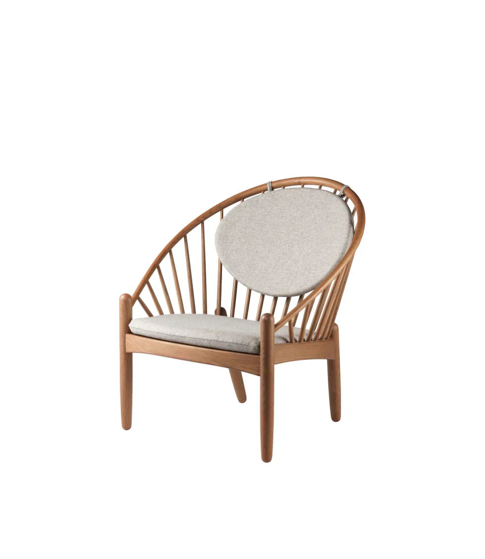 J166 Jørna Chair — Smoked Oiled Oak/Light Grey