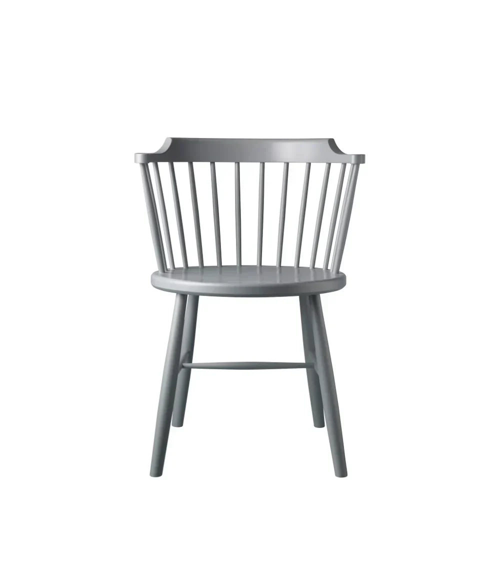J18 Chair — Signal Grey Painted Beech